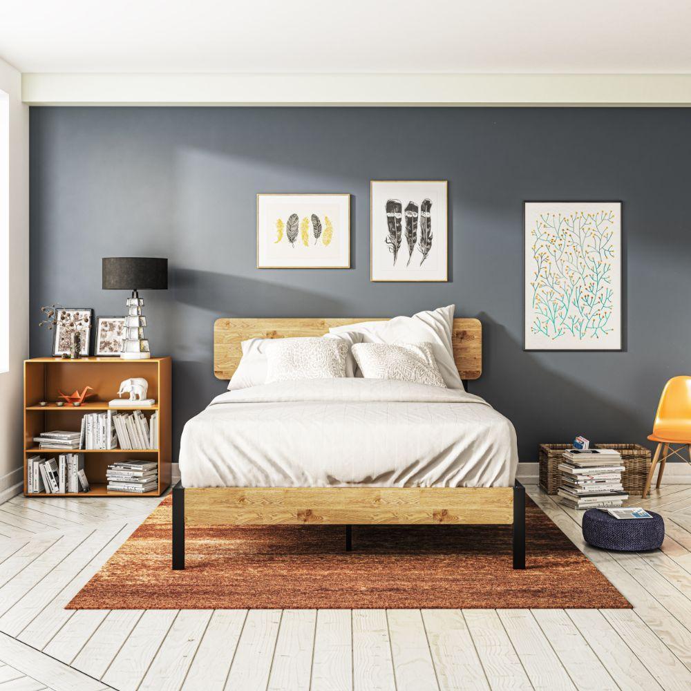 Olivia metal platform clearance bed